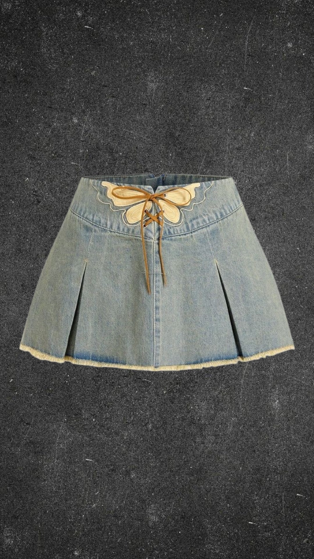 CIDER Y2K DENIM SKIRT - UK 12