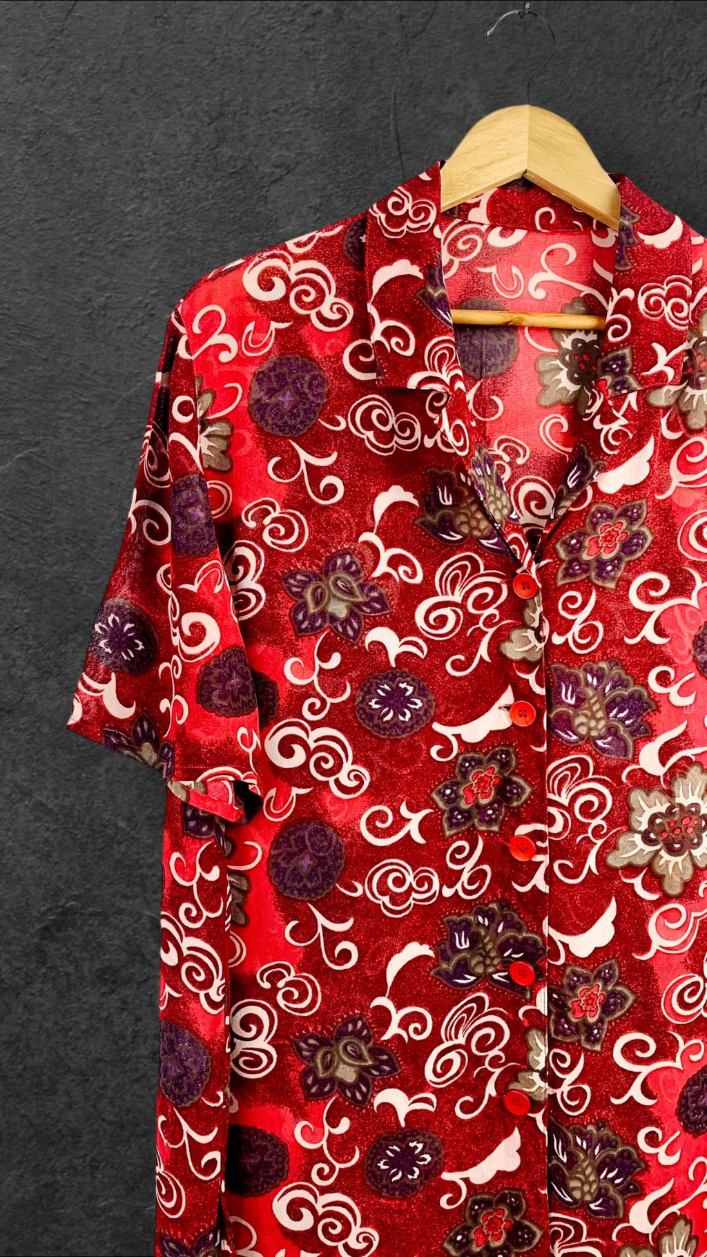 UNTAGGED BUTTON UP SHIRT - UK 14