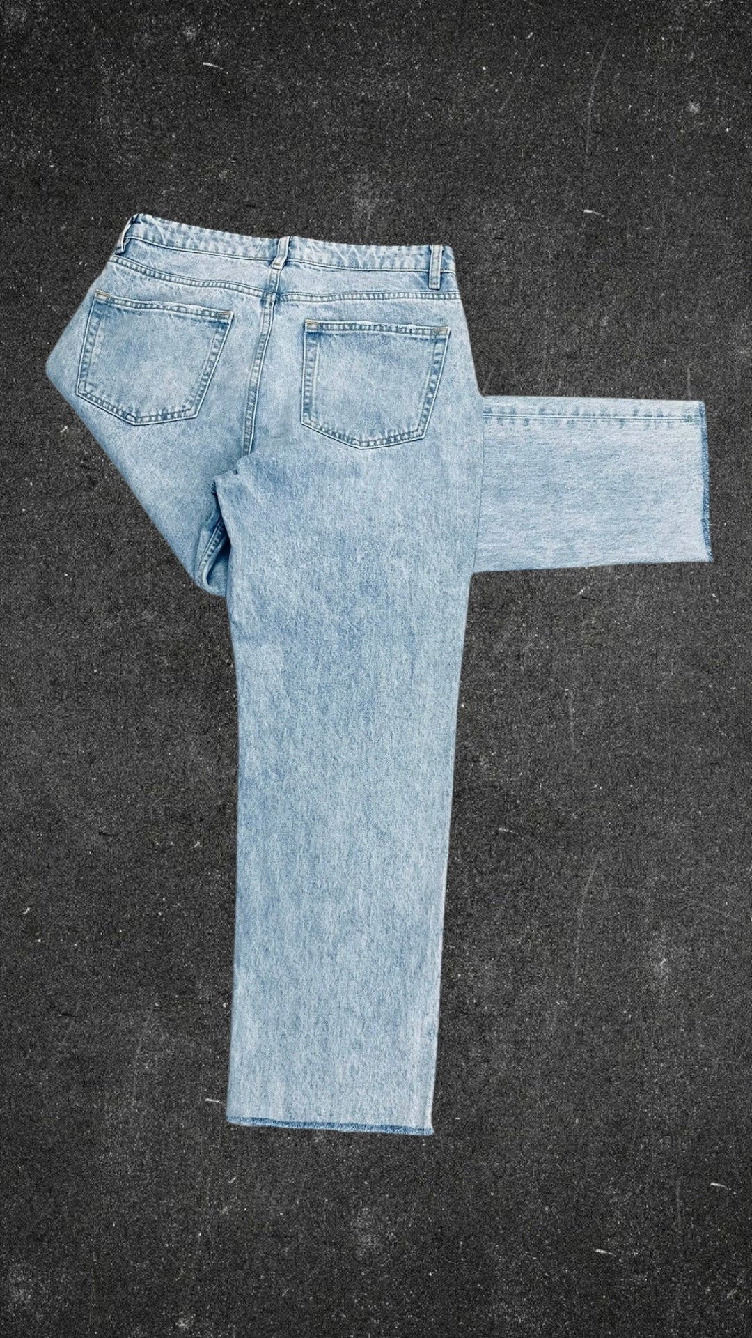 DENIM CO STRAIGHT LEG JEANS - UK 10