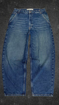 BERSHKA WIDE LEG JEANS - UK 14