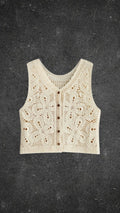 PRETTYLITTLETHING KNITTED TOP - UK 8
