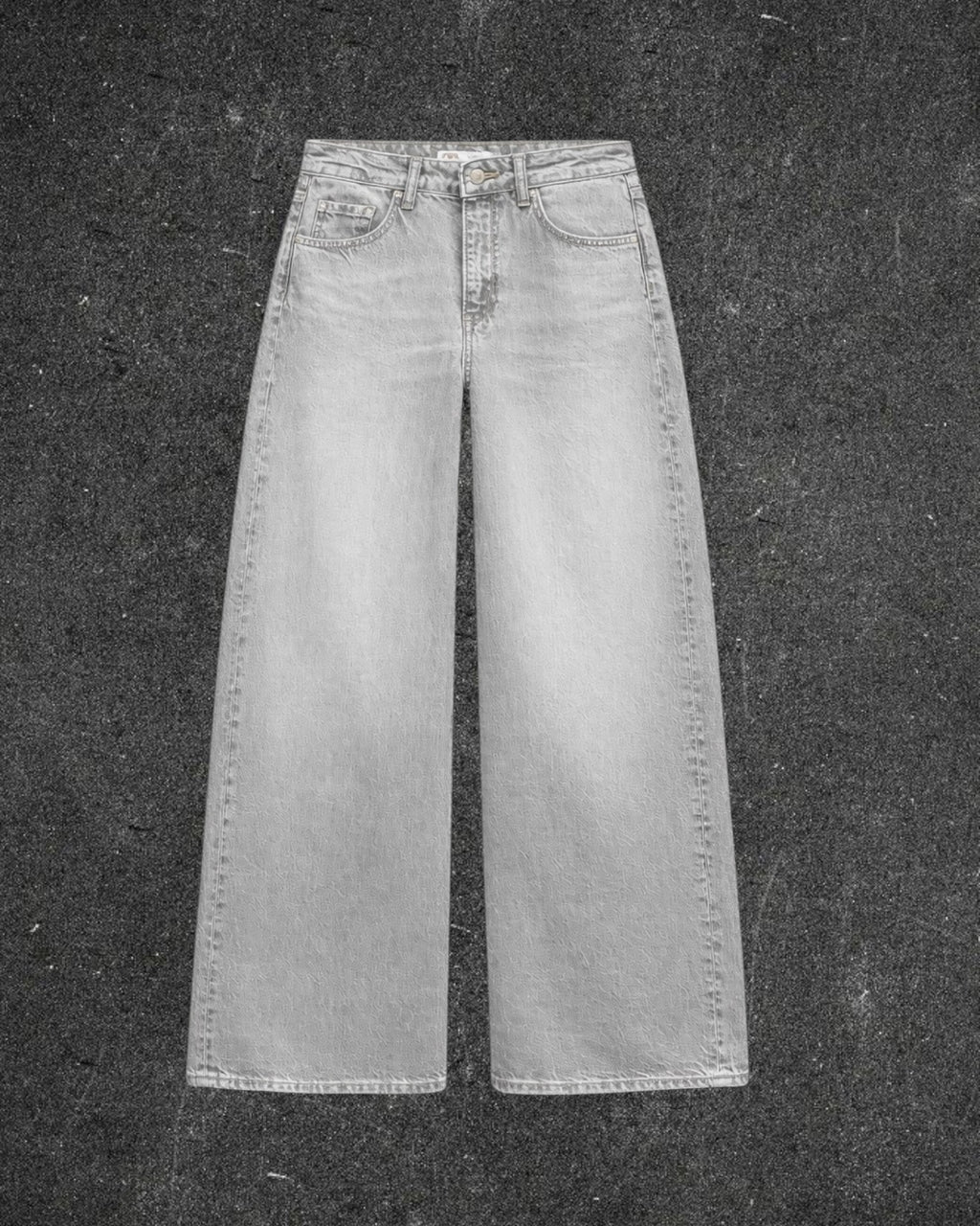 ZARA WIDE LEG JEANS - UK 12