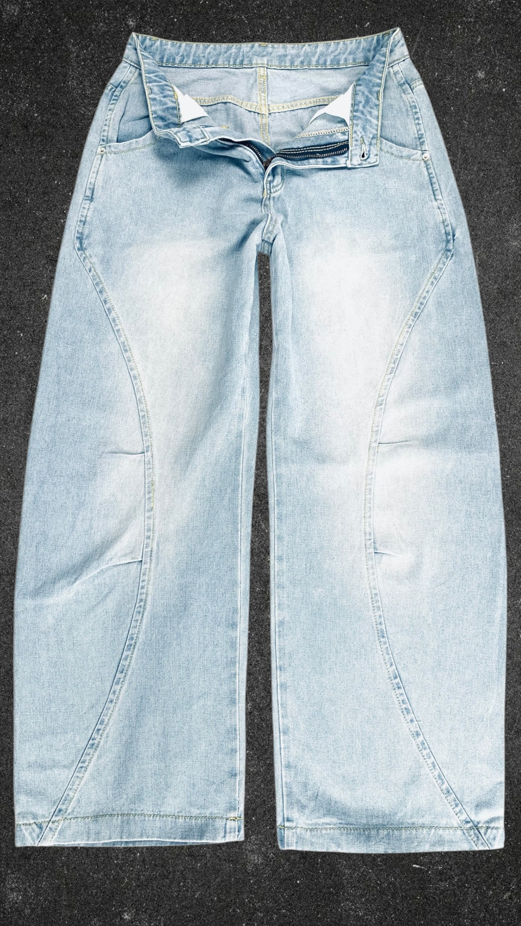 MANFINITY WIDE LEG JEANS - UK 12