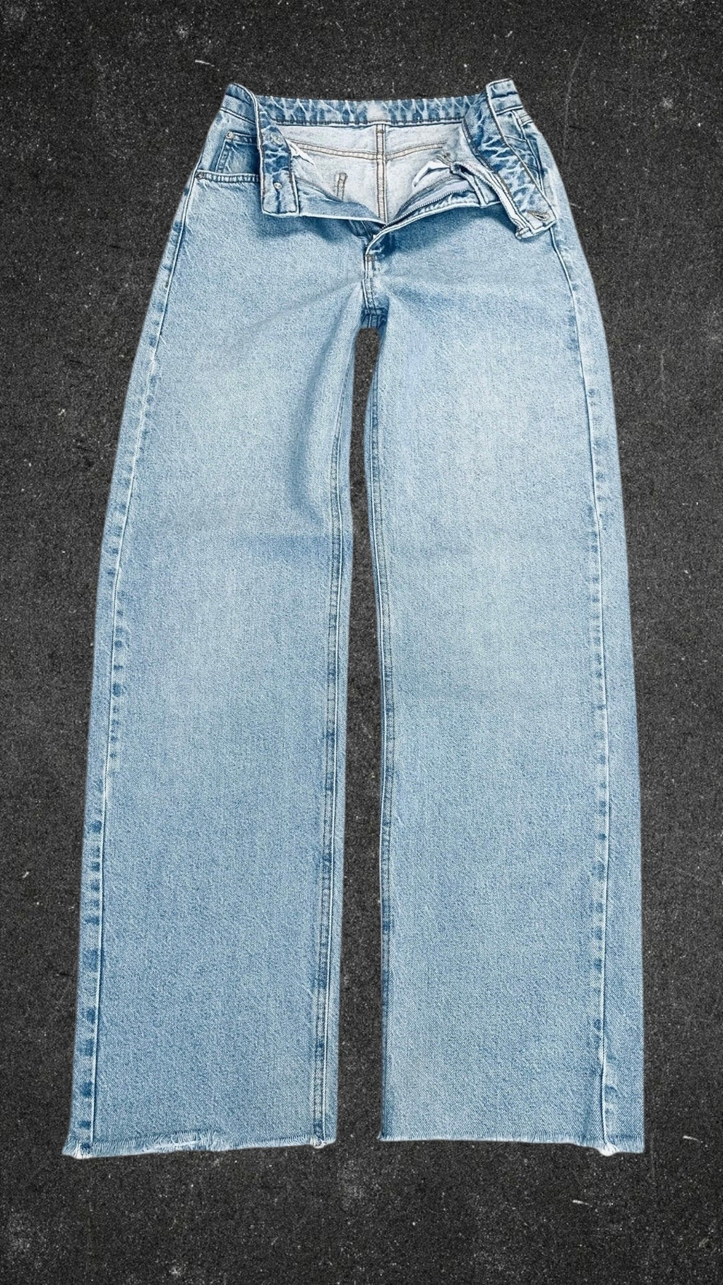 UNTAGGED WIDE LEG JEANS - UK 10