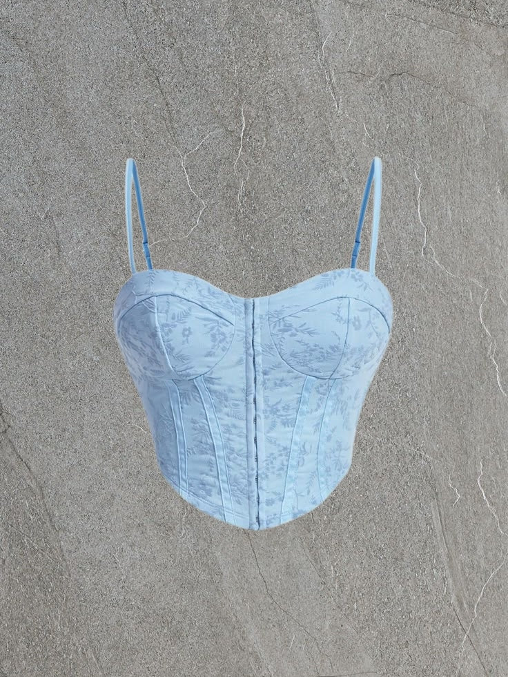PRIMARK SHEER CORSET TOP - UK 34A