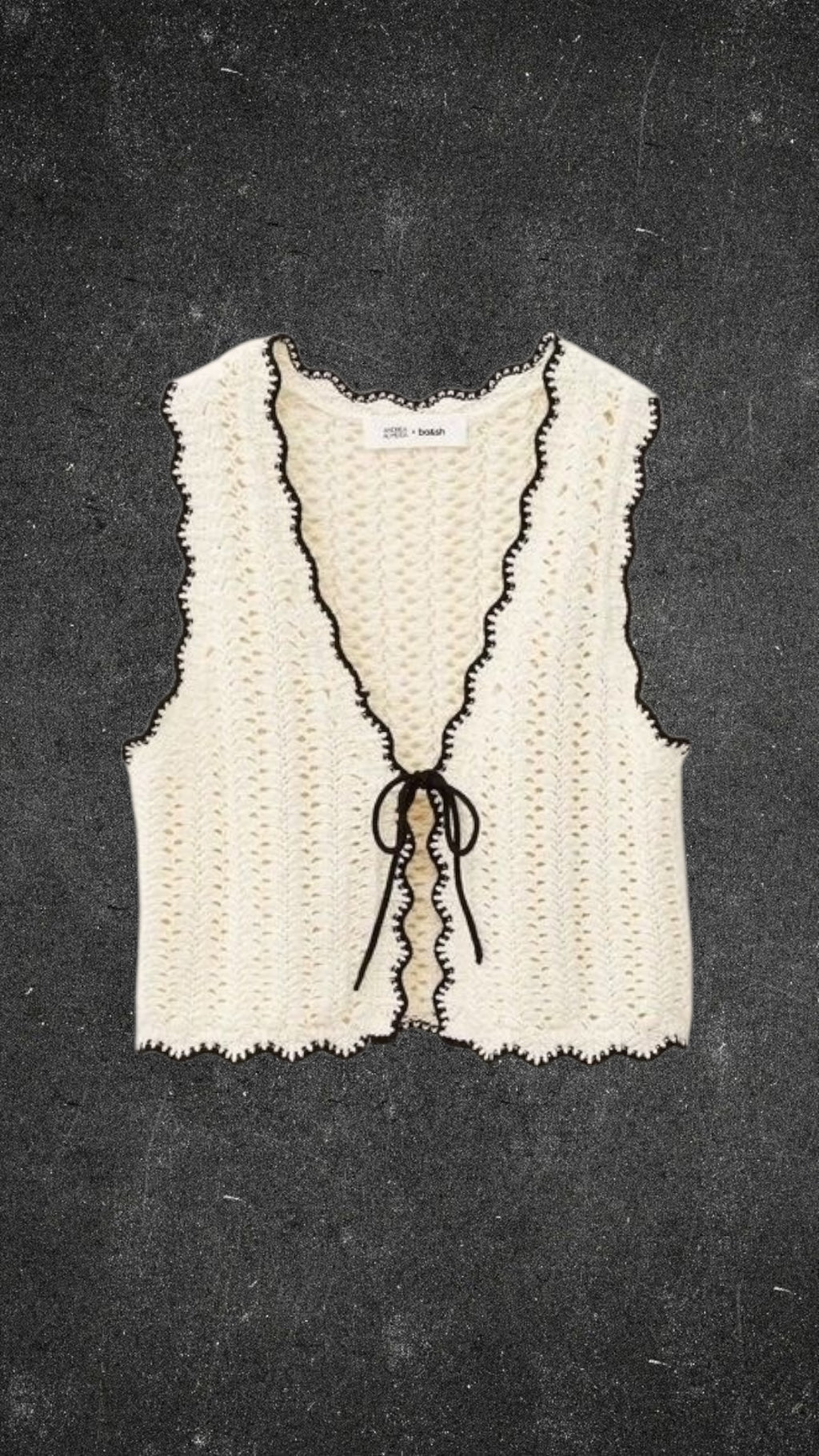 RIVER ISLAND KNITTED TOP - UK 12