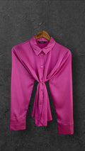 PRIMARK BUTTON UP SHIRT - UK 10-12