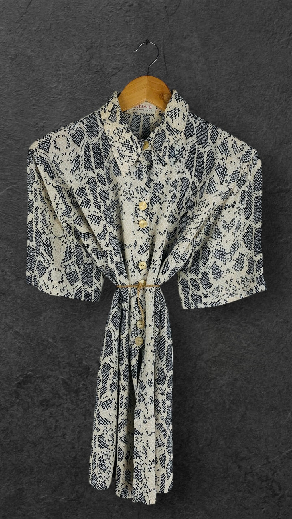 GINA B. BUTTON UP VINTAGE SHIRT