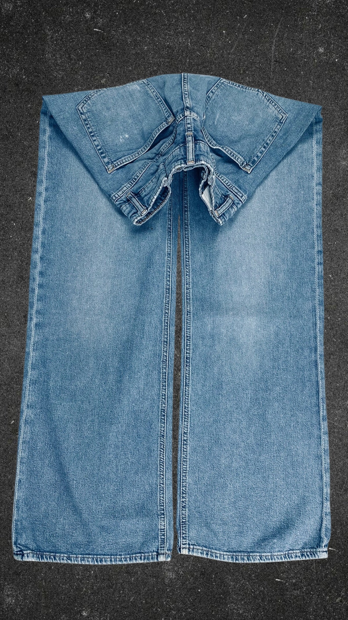 H&M WIDE LEG JEANS - UK 8