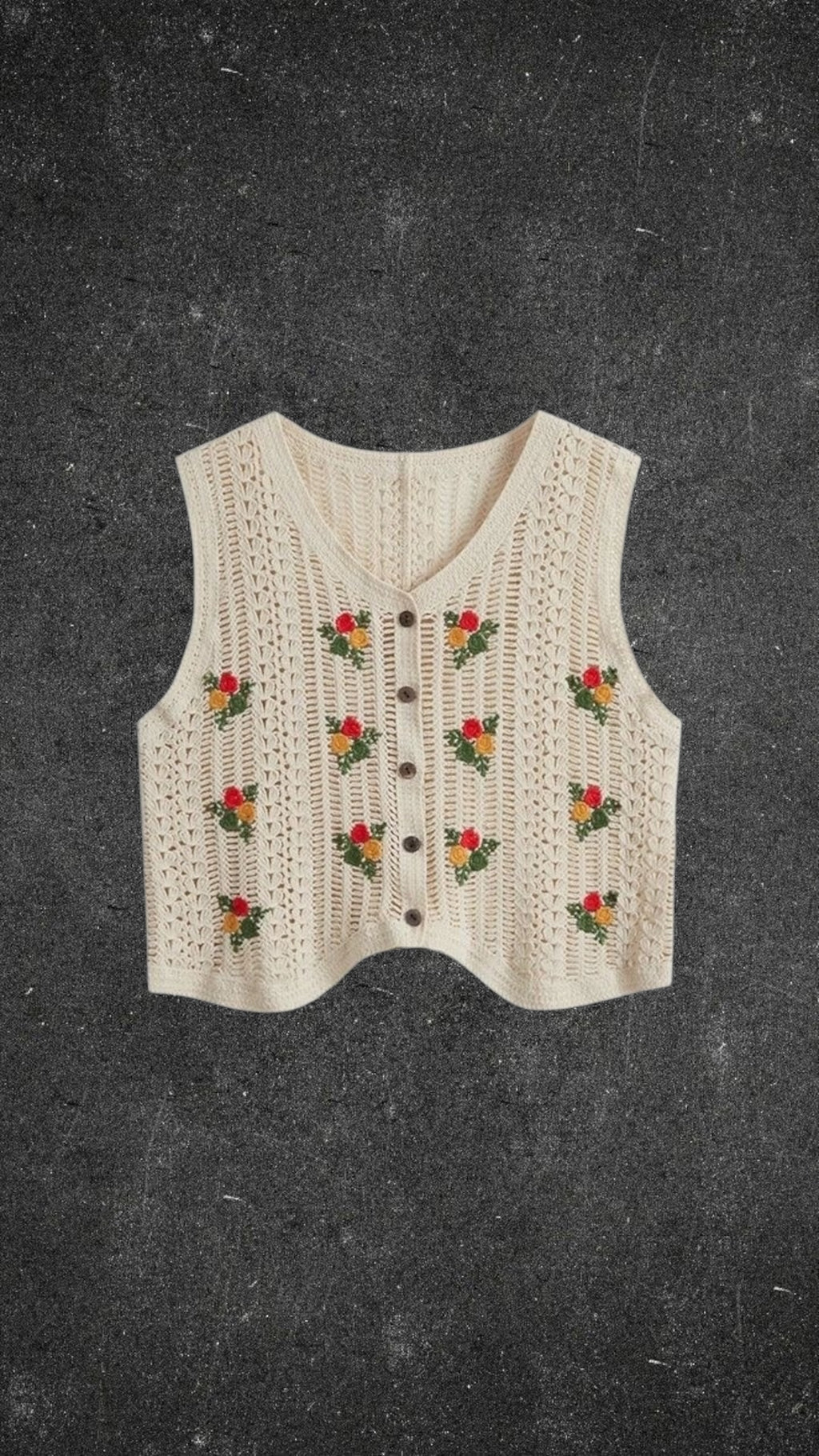 MUZAK KNITTED TOP - UK 10