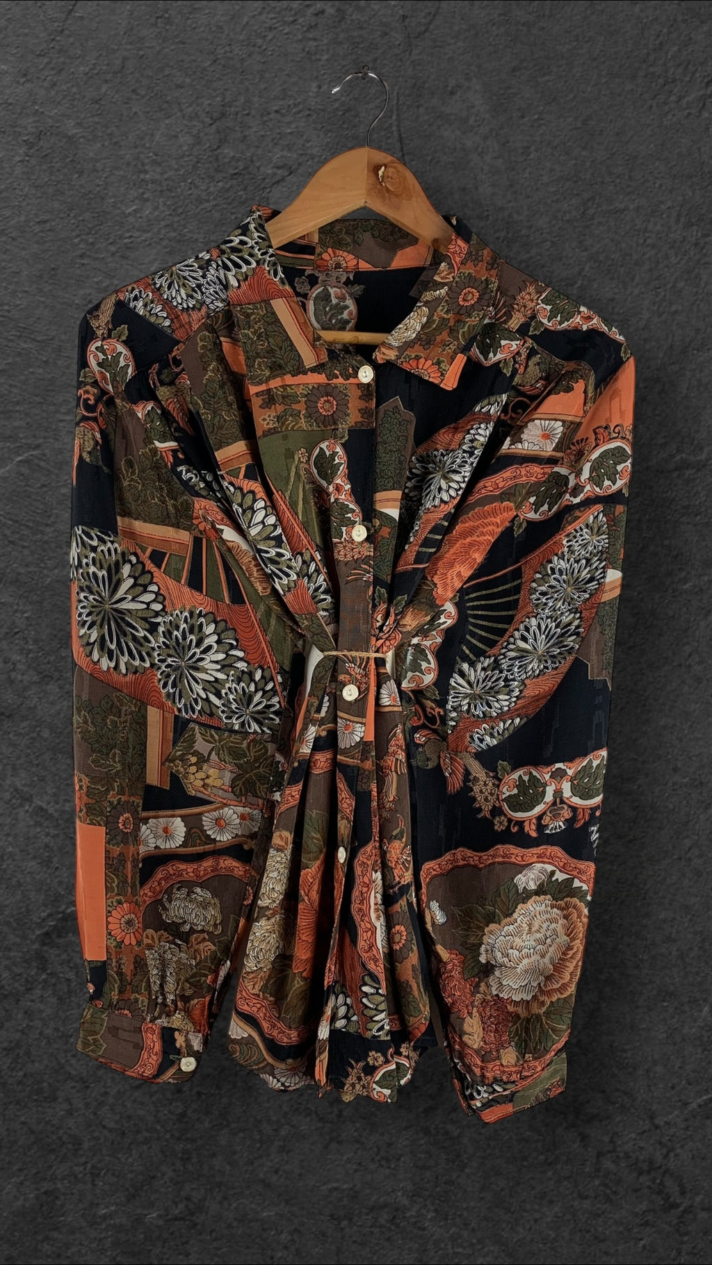 THE UNLABELLED BUTTON UP VINTAGE SHIRT - UK 16