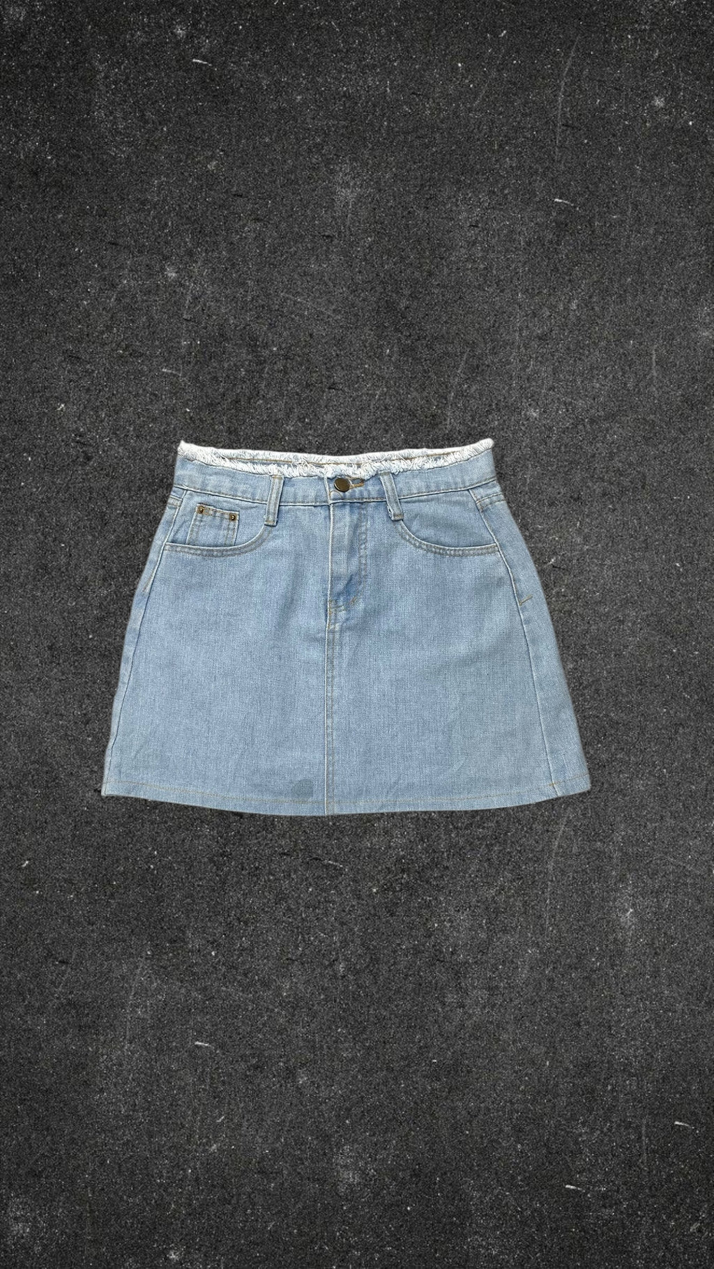 MINI DENIM SKIRT - UK 6