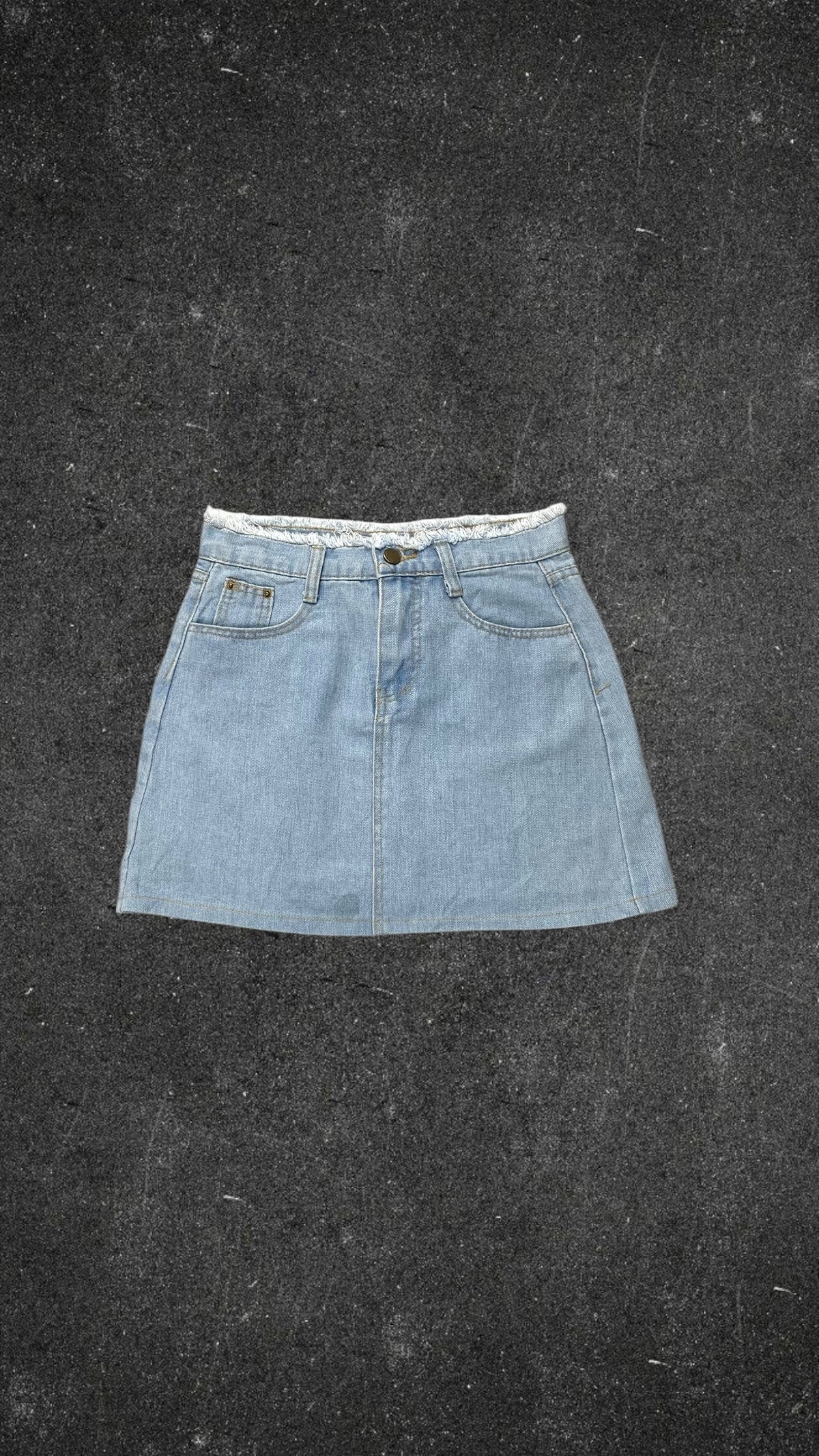 MINI DENIM SKIRT - UK 6