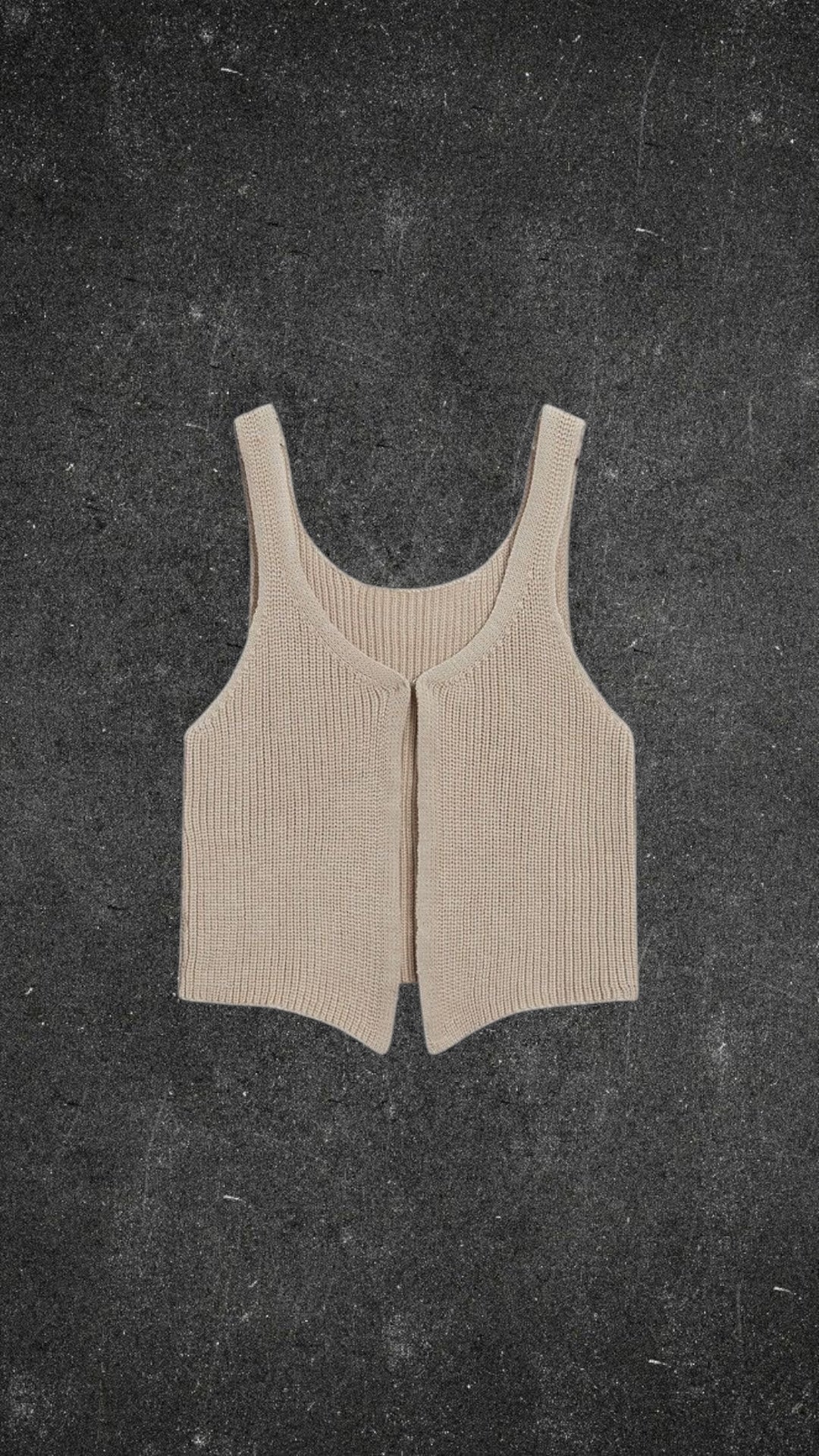 ZARA KNITTED TOP - UK 8