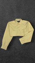 TOMMY HILFIGER BAGGY CROPPED LONG SLEEVED SHIRT
