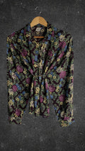 UNTAGGED BUTTON UP VINTAGE SHIRT - UK 10