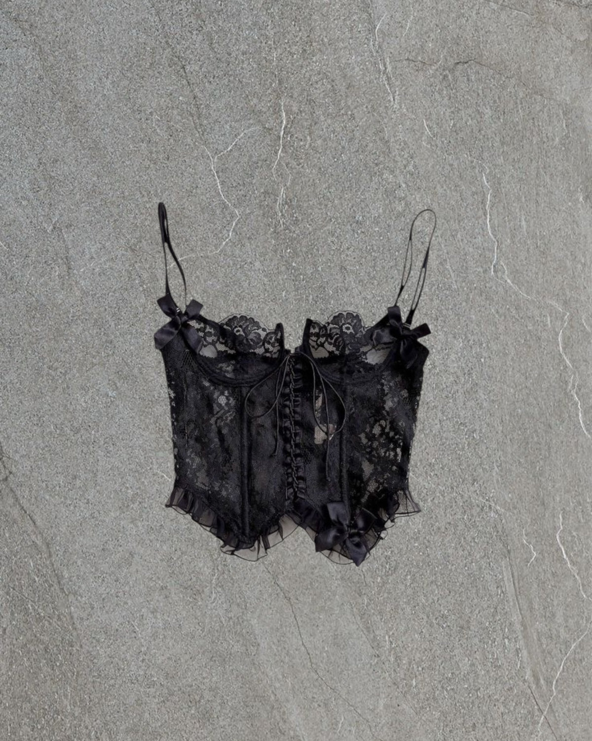 SHEER CORSET TOP - UK 10
