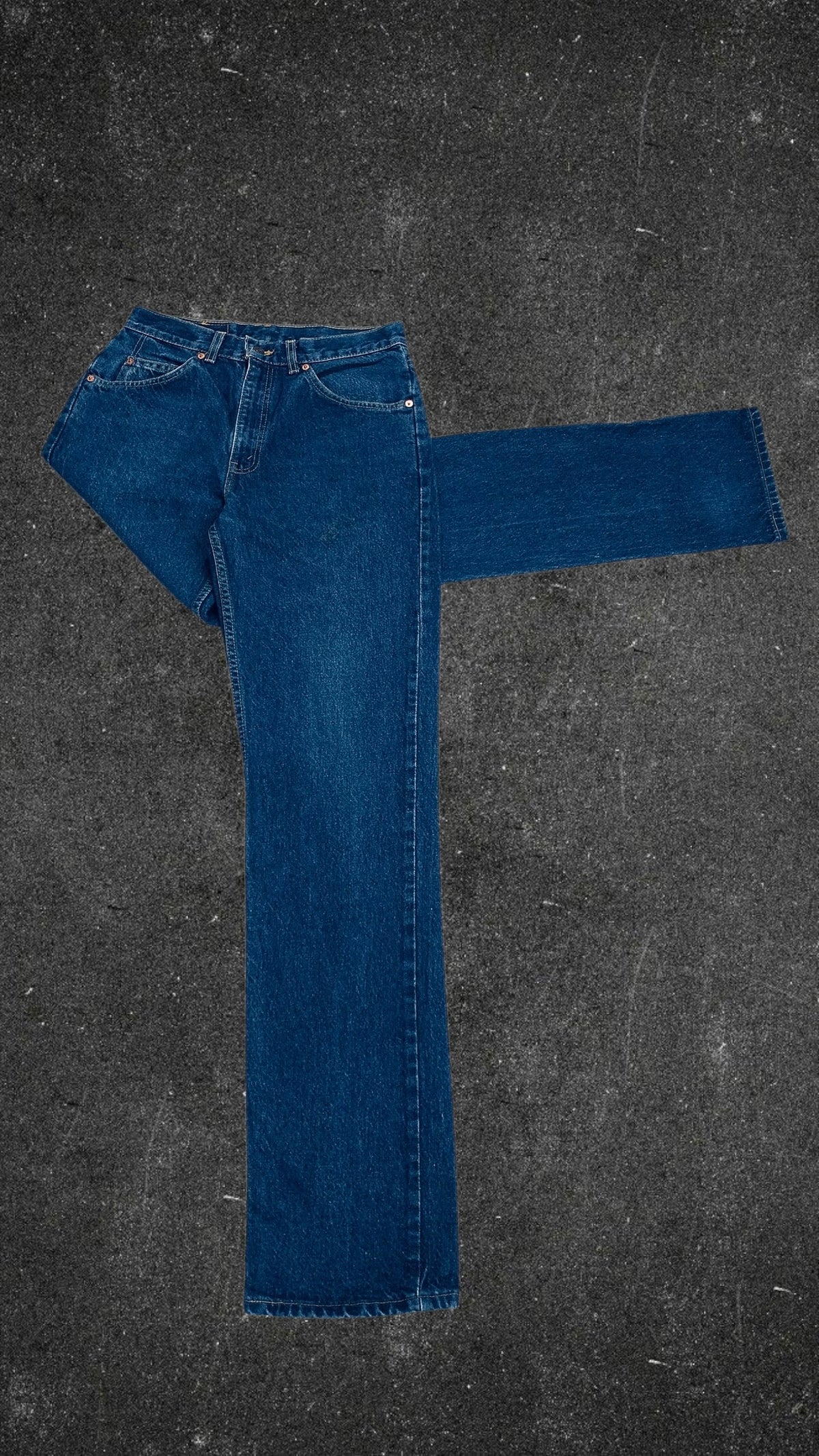 LEVI STRAUSS & C0 ORANGE TAB STRAIGHT LEG VINTAGE JEANS - UK 10