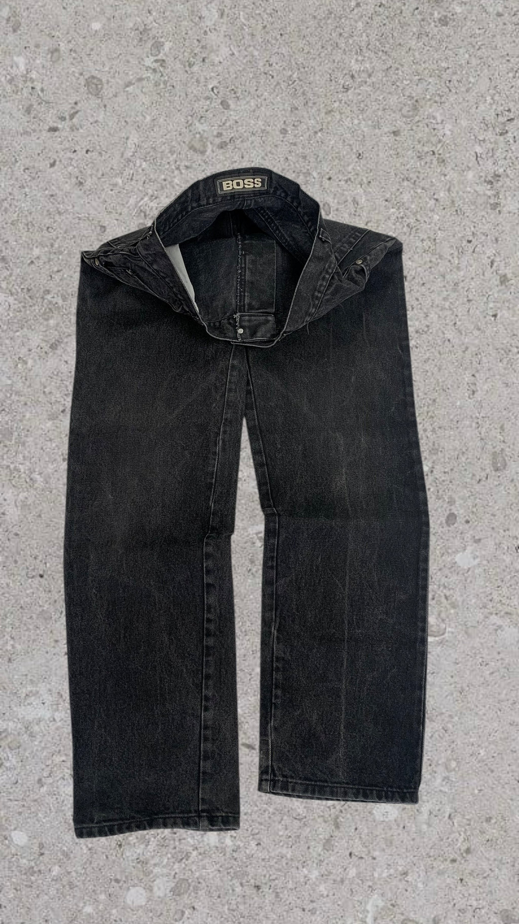 BOSS STRAIGHT LEG VINTAGE JEANS - UK 12