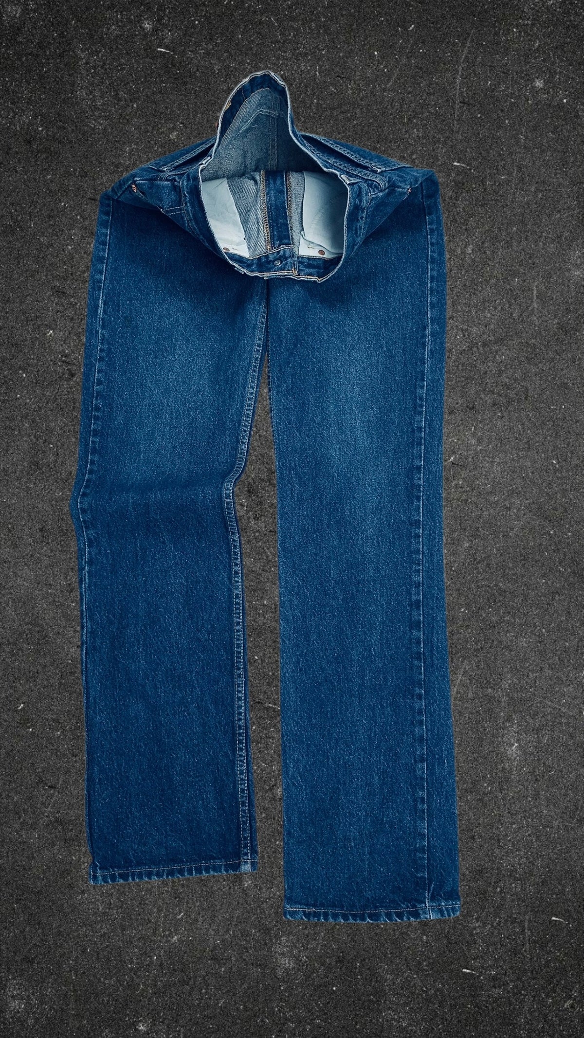 LEVI STRAUSS & C0 ORANGE TAB STRAIGHT LEG VINTAGE JEANS - UK 10