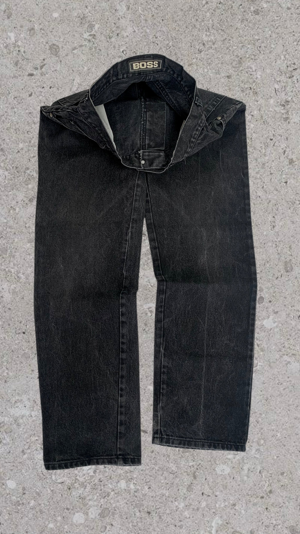 BOSS STRAIGHT LEG VINTAGE JEANS - UK 12