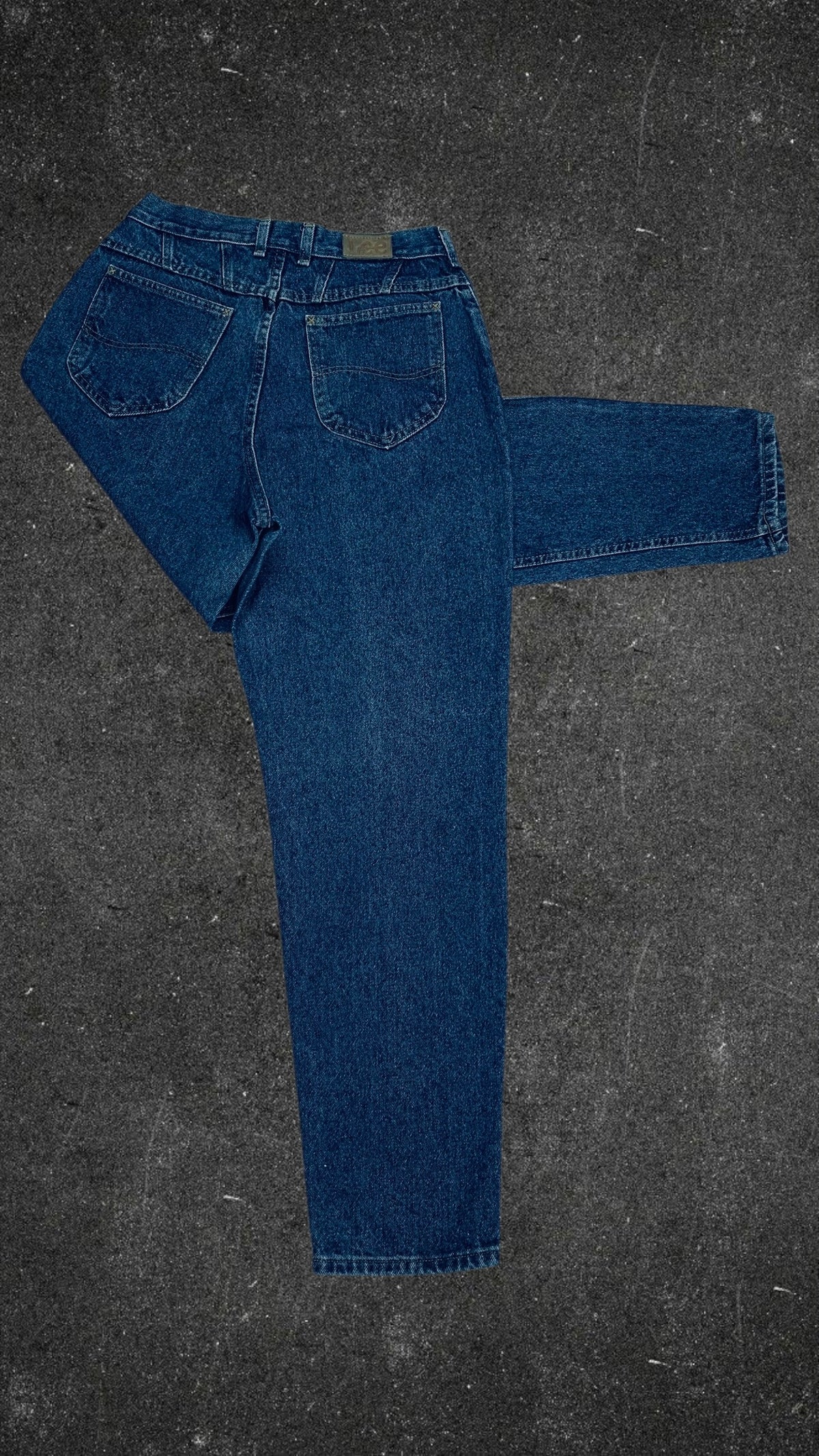 LEE ORIGINAL MOM VINTAGE JEANS - UK 12
