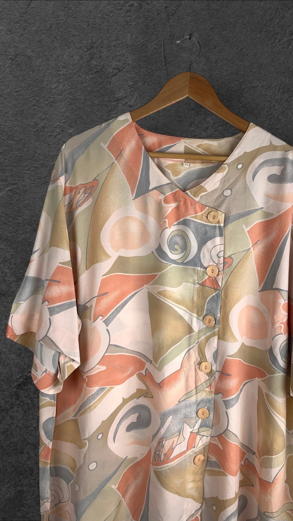 THE RANDOM PICK BUTTON UP VINTAGE SHIRT - UK 20