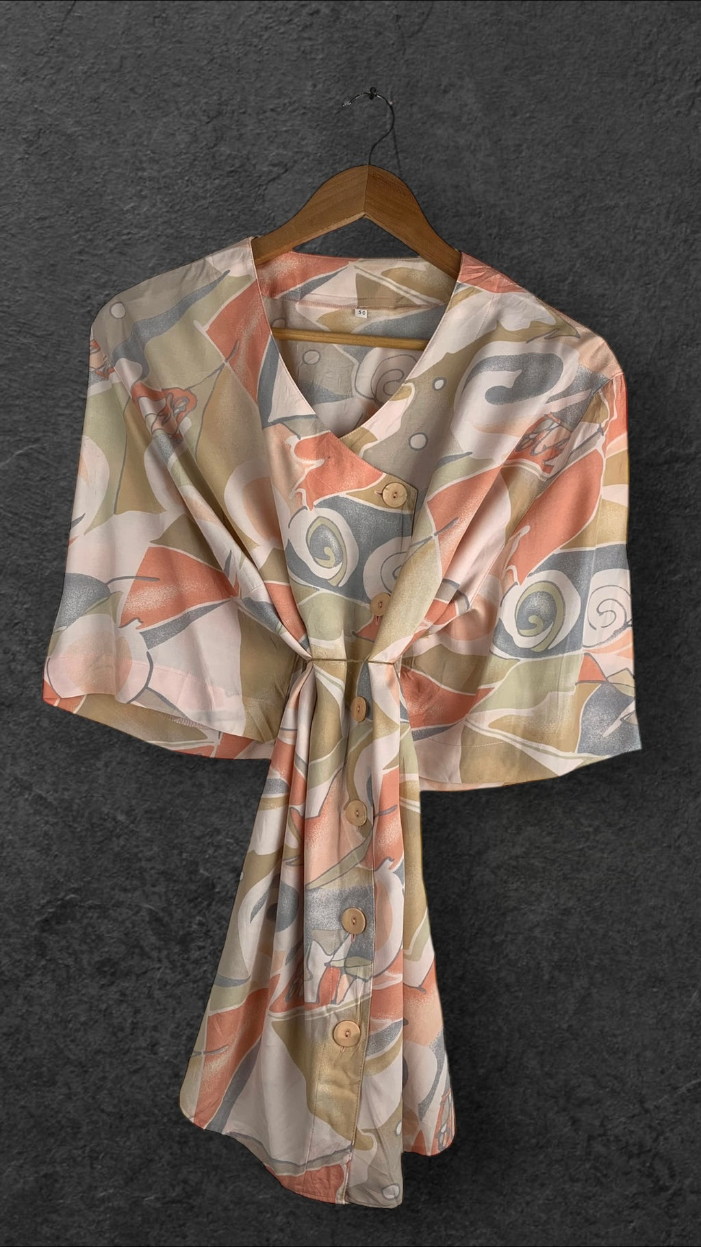 THE RANDOM PICK BUTTON UP VINTAGE SHIRT - UK 20