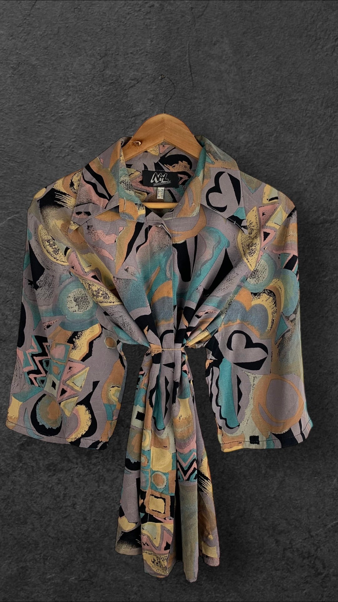 N + L BUTTON UP VINTAGE SHIRT