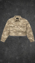 ALLSAINTS BAGGY CROPPED JACKET - UK 10
