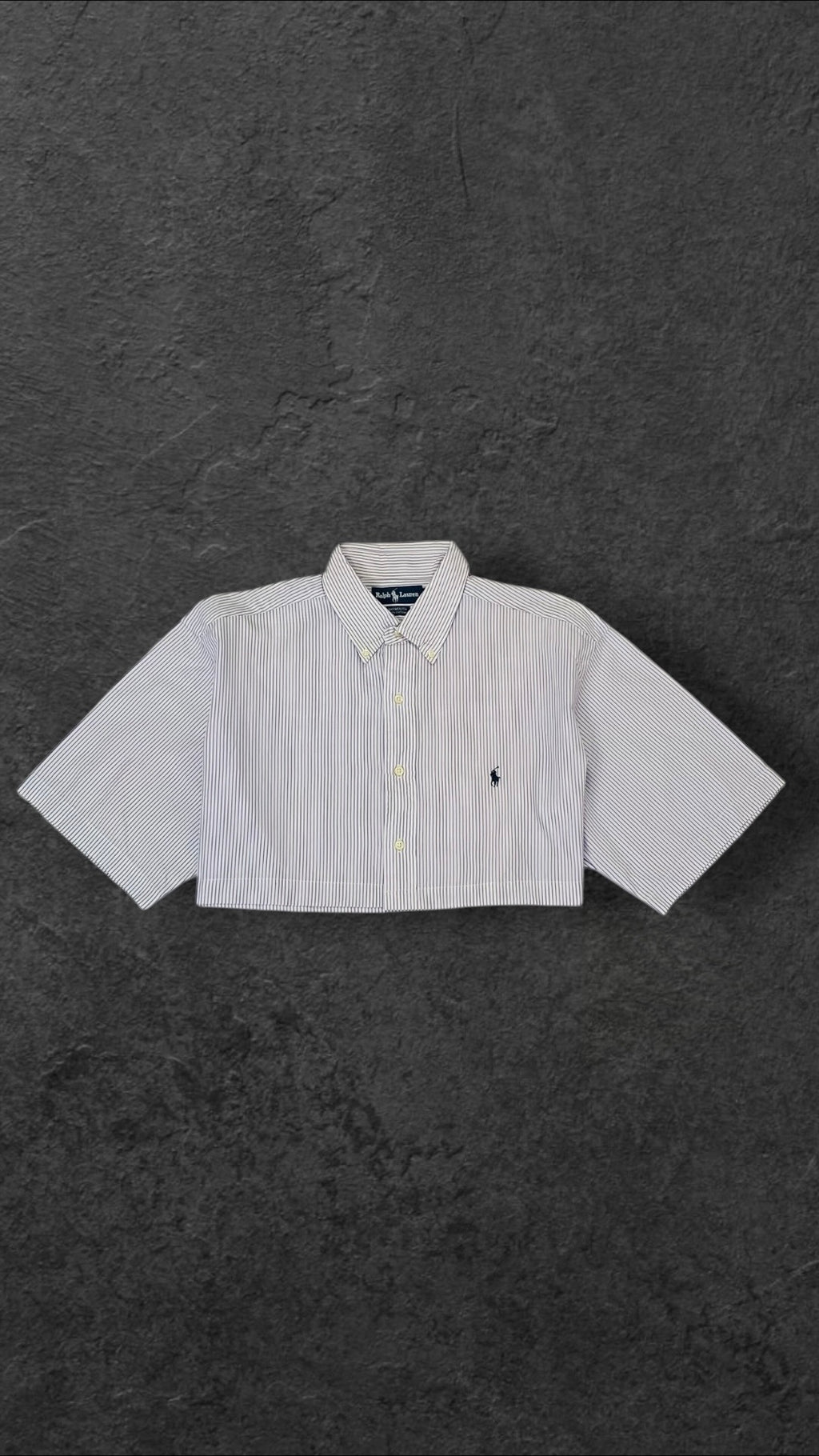 RALPH LAUREN CROPPED SHORT SLEEVED SHIRT