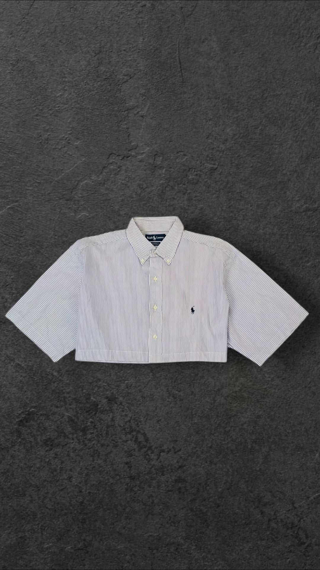 RALPH LAUREN CROPPED SHORT SLEEVED SHIRT
