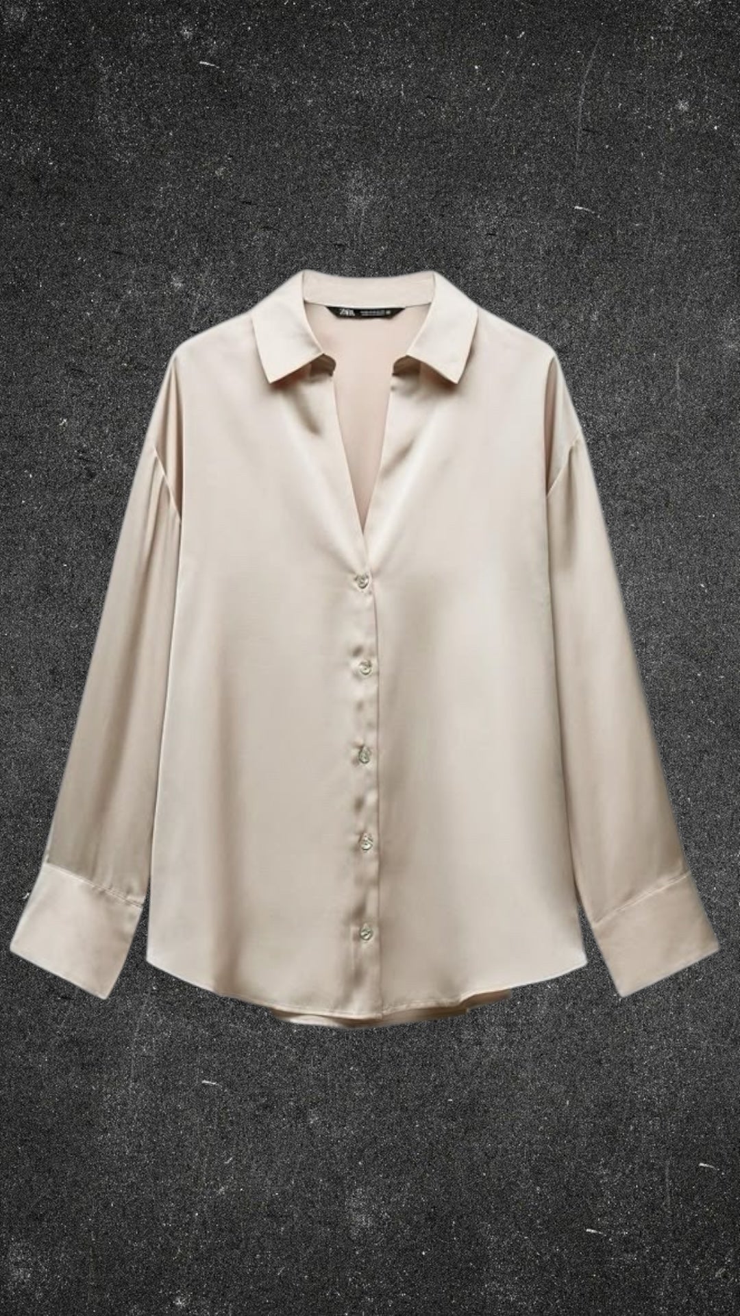 MARKS & SPENCER BUTTON UP SILK SHIRT - UK 16