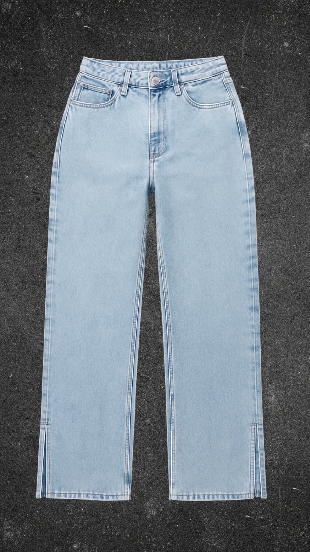 DIVIDED H&M STRAIGHT LEG JEANS - UK 6