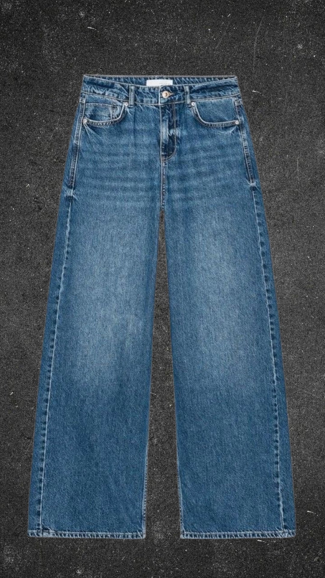 ZARA WIDE LEG JEANS - UK 8