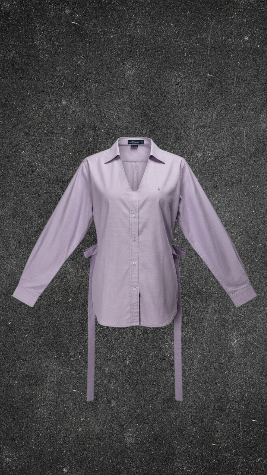 RALPH LAUREN REWORK LONG SLEEVED SHIRT - UK 14- 16