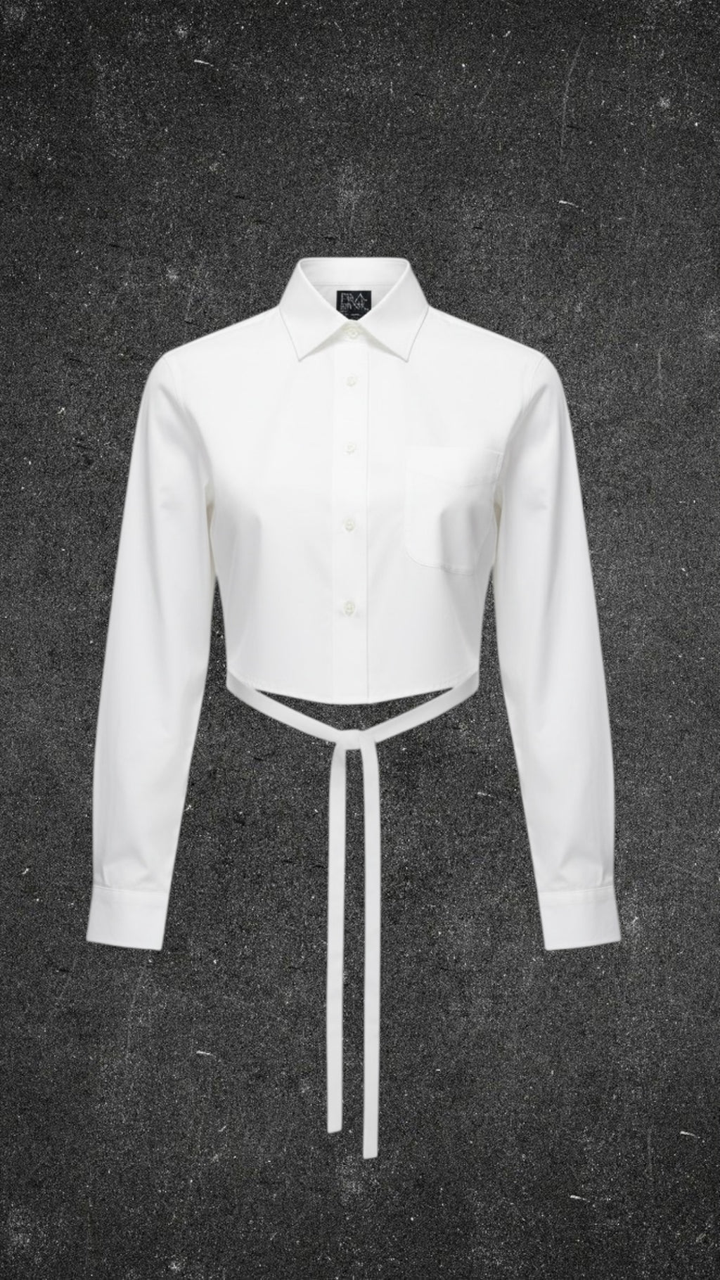 JOS.A.BANK REWORK BAGGY CROPPED SHIRT - UK 14