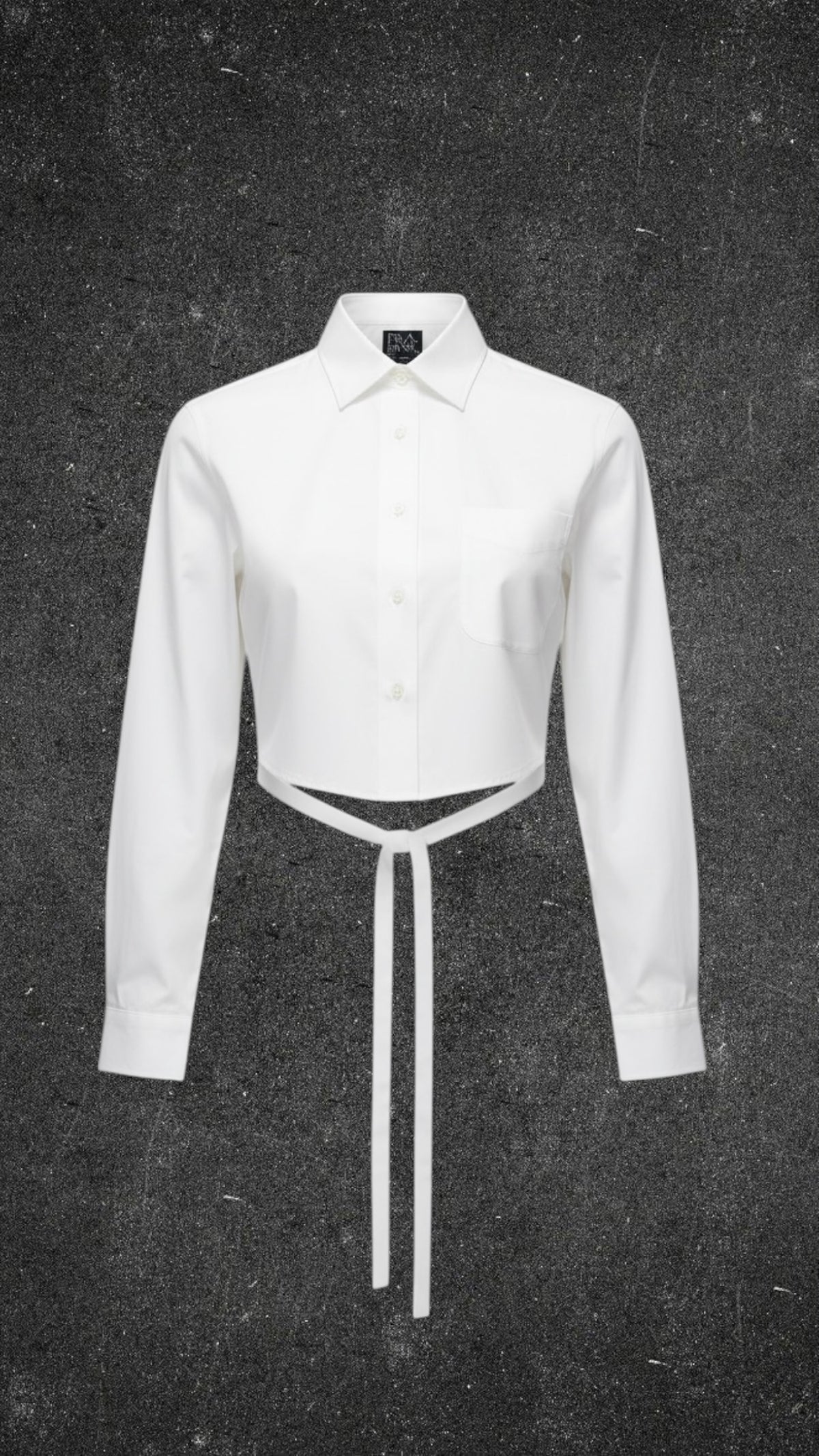 JOS.A.BANK REWORK BAGGY CROPPED SHIRT - UK 14