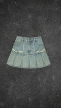 Y2K DENIM SKIRT - UK 8