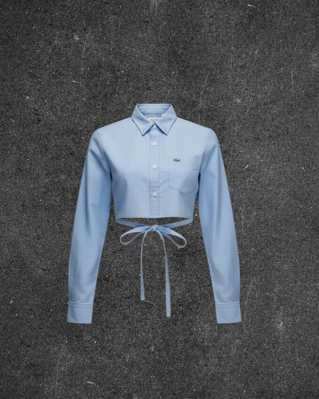 LACOSTE REWORK LONG SLEEVED SHIRT - UK 12