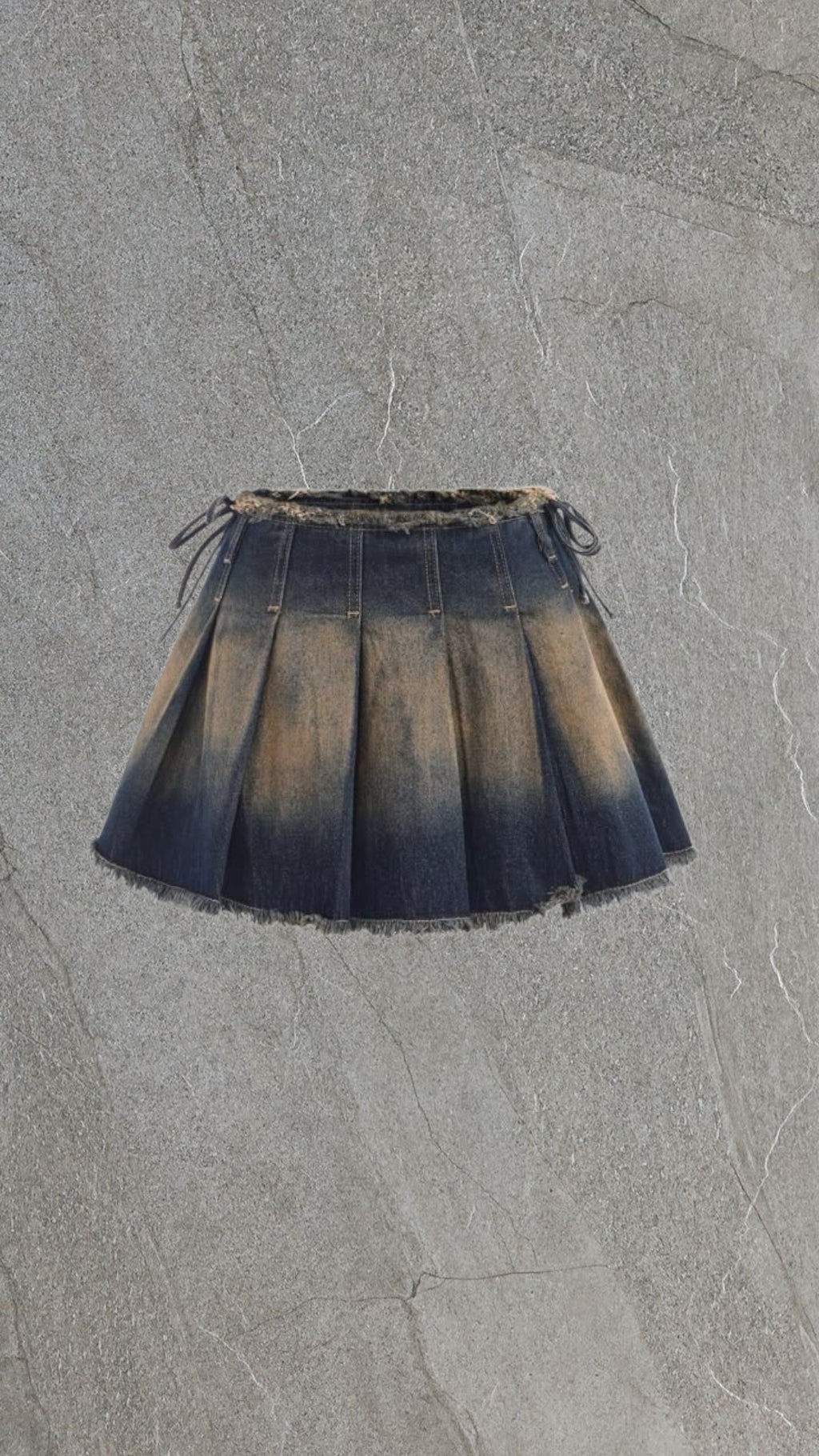 CIDER Y2K DENIM SKIRT - UK 12