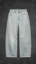 BERSHKA BAGGY LOOSE FIT BARREL JEANS - UK 16