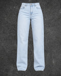 BERSHKA STRAIGHT LEG JEANS - UK 8