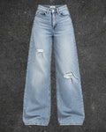 H&M WIDE LEG JEANS - UK 4