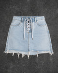 UNTAGGED DENIM SKIRT - UK 10